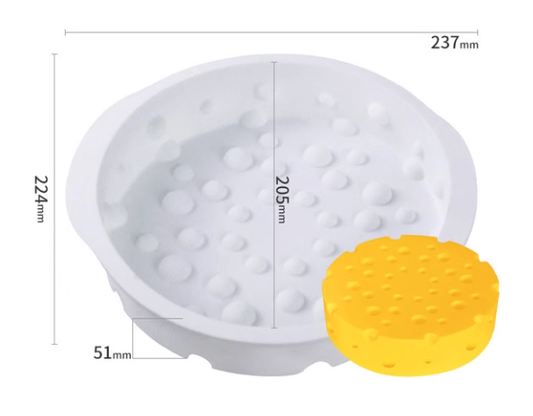 Resin Making Mold - Round Cheese