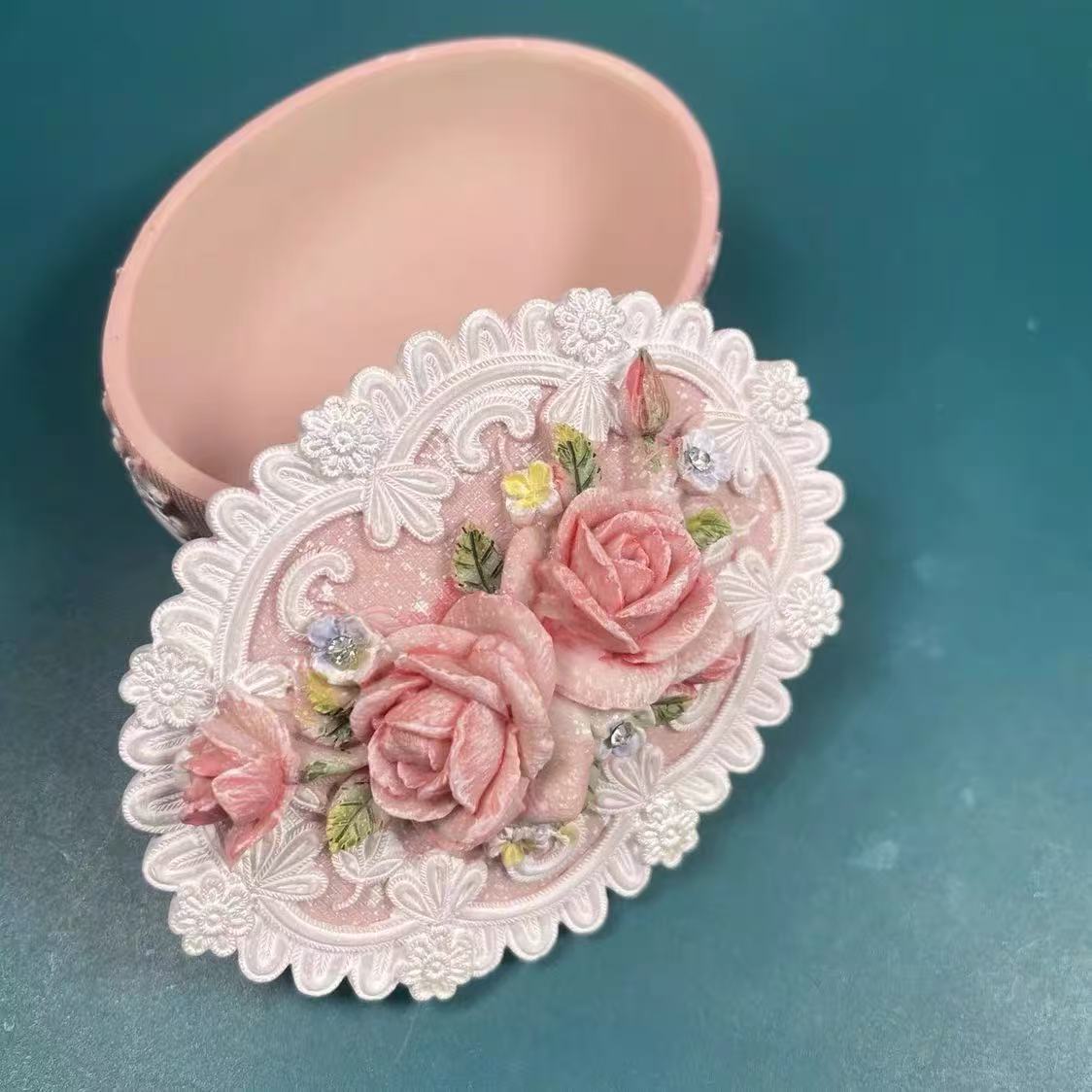 レジン作成用型-フラワー収納ボックス