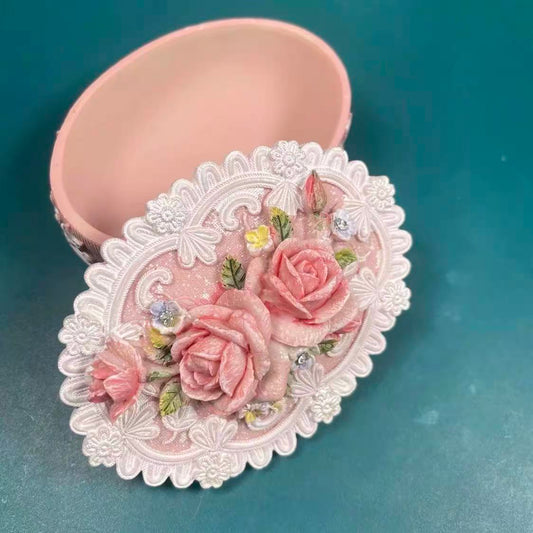 レジン作成用型-フラワー収納ボックス