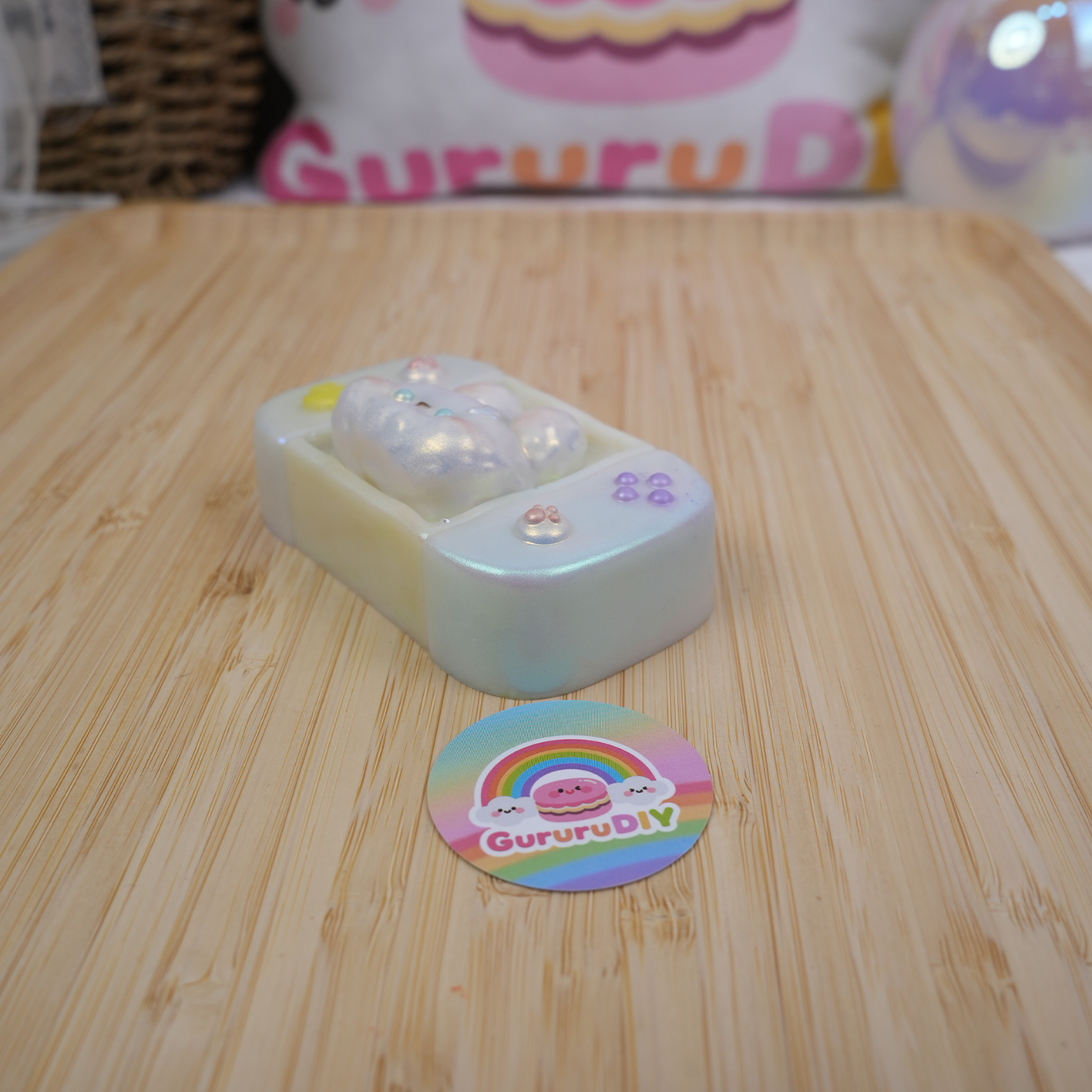 レジン完成品-うさぎゲ一ム機