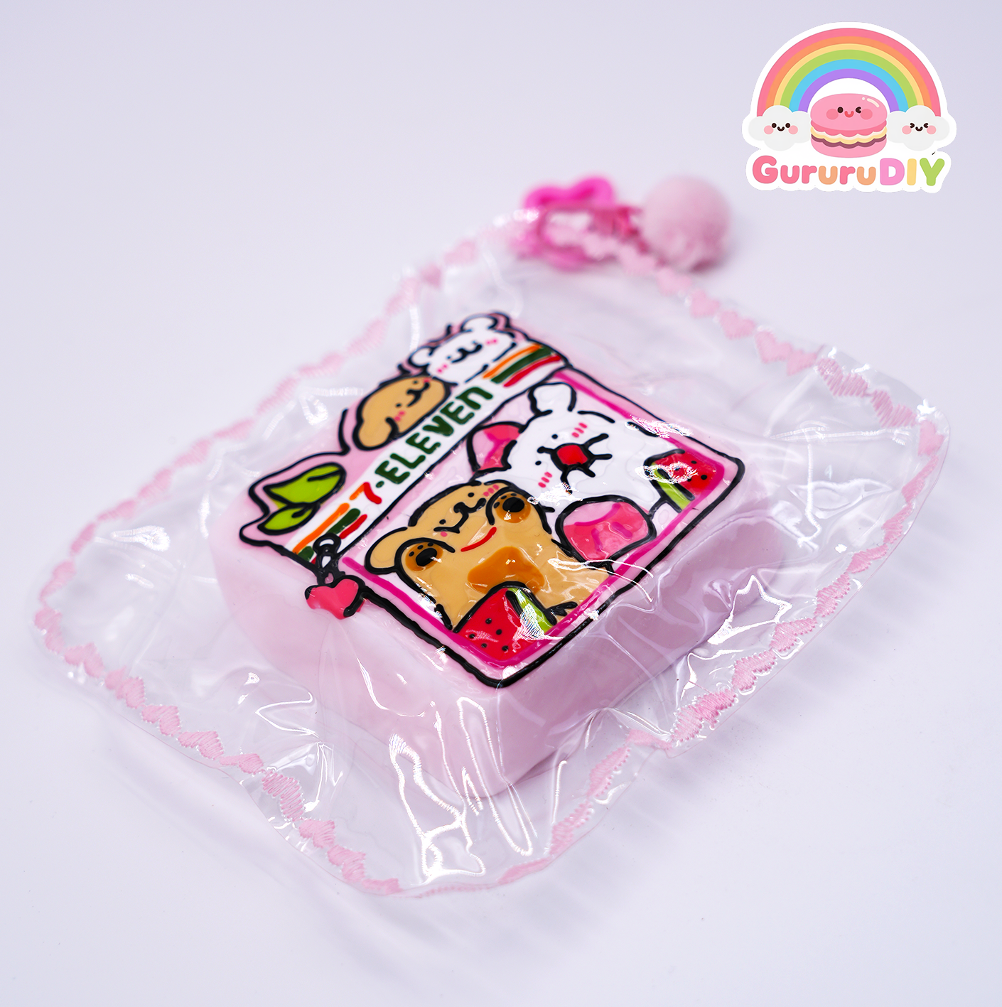 Squishy finished product - Line Dog