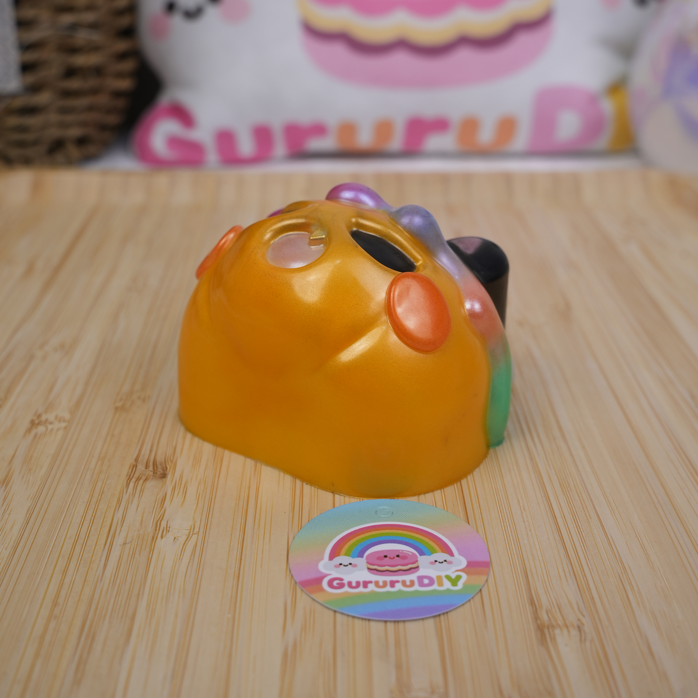 レジン完成品-パンプキンペッド