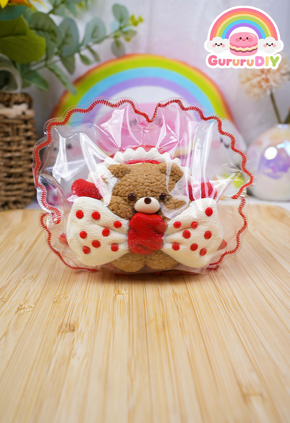 スクイ一ズ完成品-くまケーキ