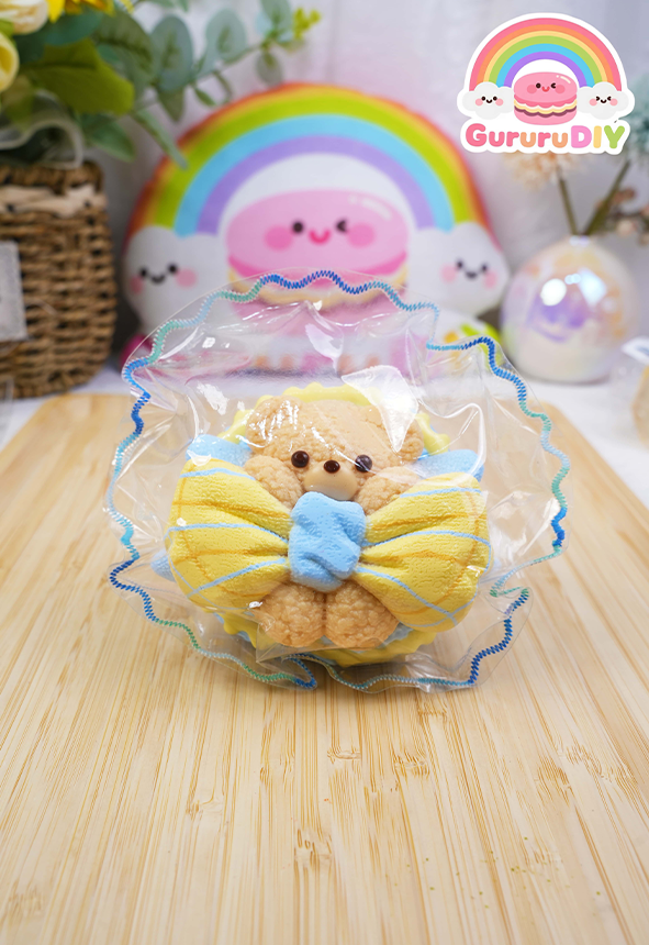 スクイ一ズ完成品-くまケーキ