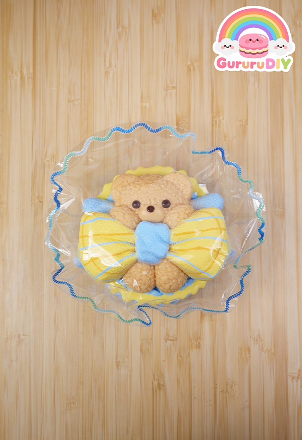 スクイ一ズ完成品-くまケーキ