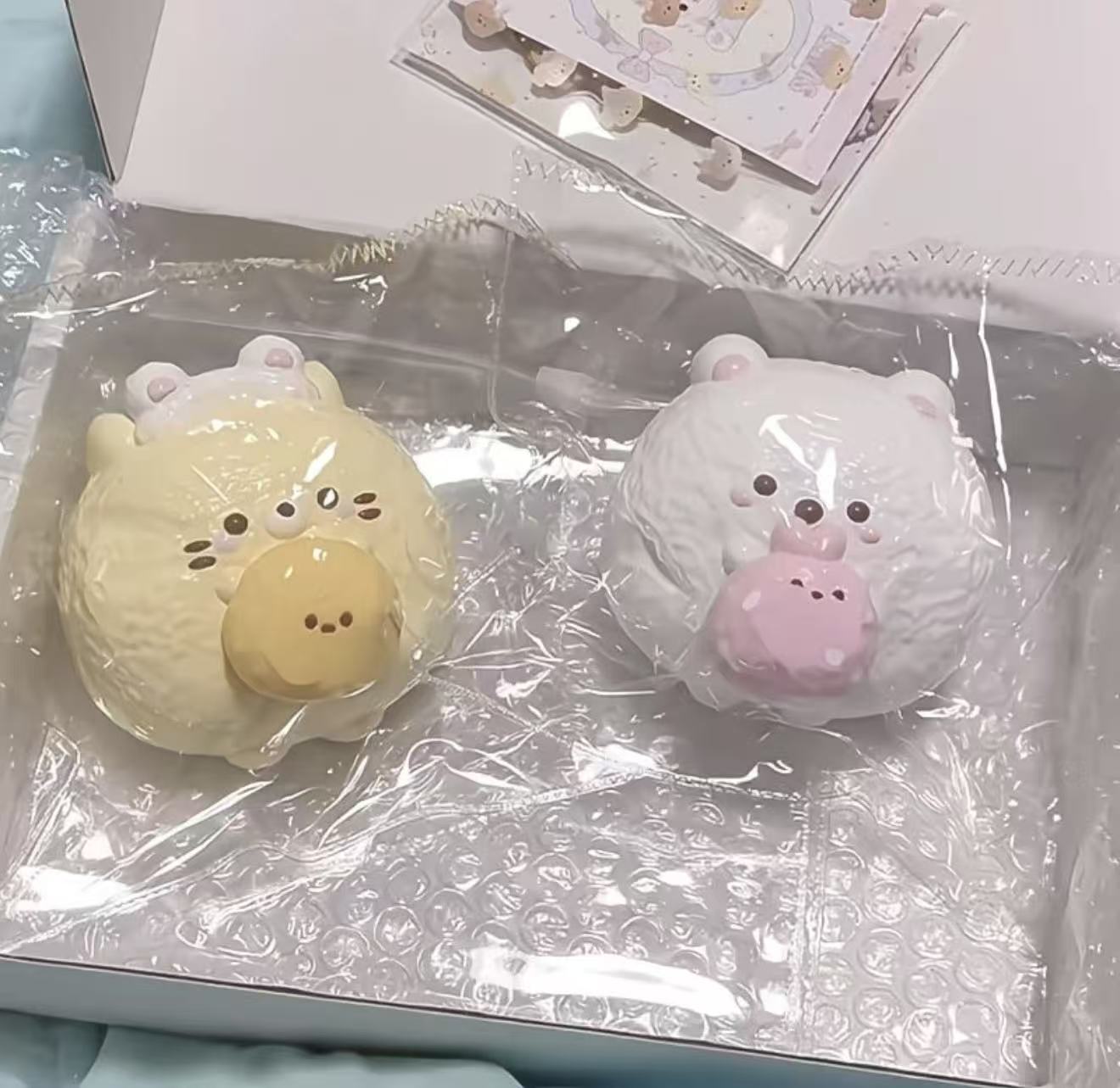スクイ一ズ作成用型-隅の生き物