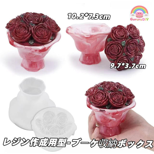 しジン作成用型-プ一ク収納ボックス