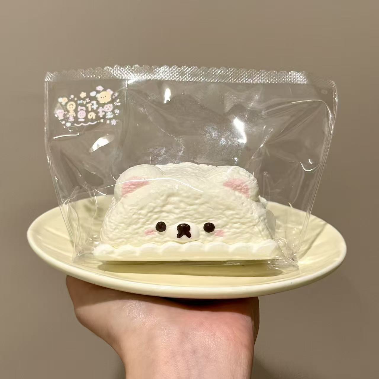 スクイ一ズ作成用型-動物の形のケ一キ