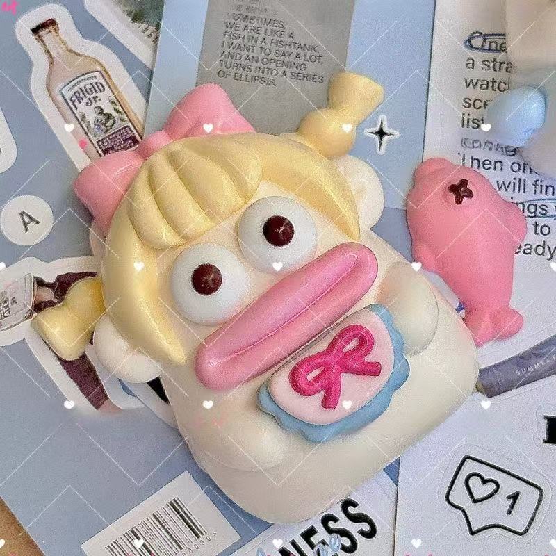 スクイ一ズ作成用型-おさげへアのクサウオ