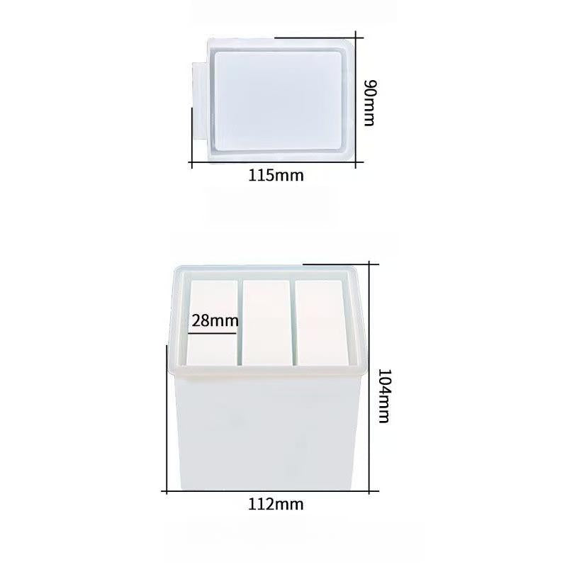 レジン作成用型-引き出し収納ポックス