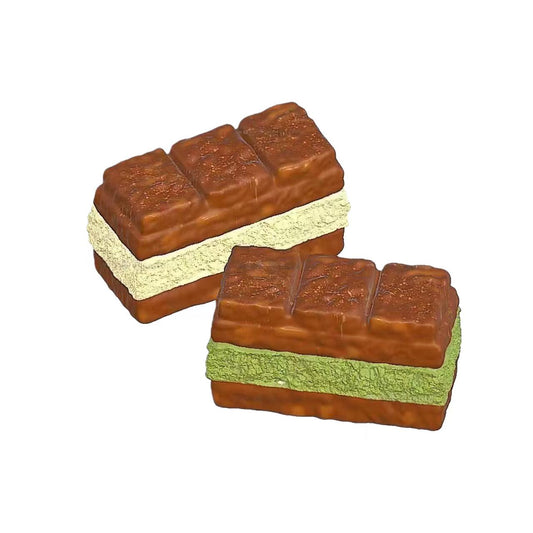 スクイ一ズ作成用型- チョコレ一トクリ一ムサンドクランチ