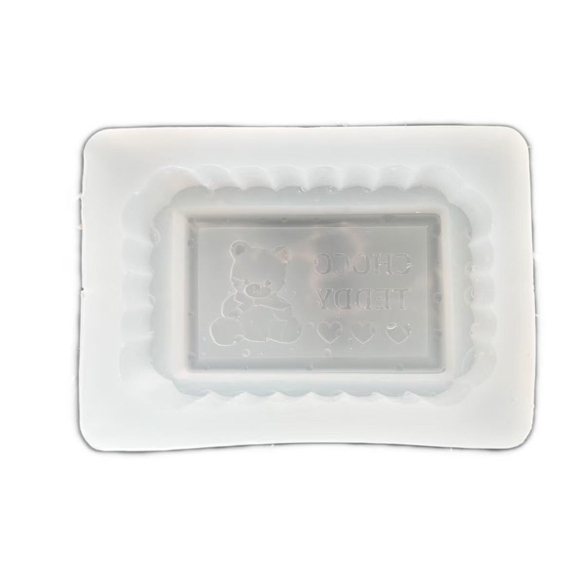 スクイ一ズ作成用型-テデイべアチョコビスケット