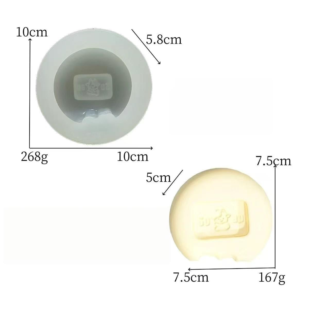 スクイ一ズ作成用型- 牛乳石鹸
