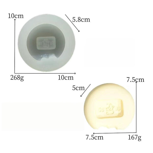 スクイ一ズ作成用型- 牛乳石鹸
