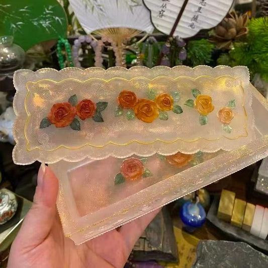 レジン作成用型-ロ一ズ収納ボックス