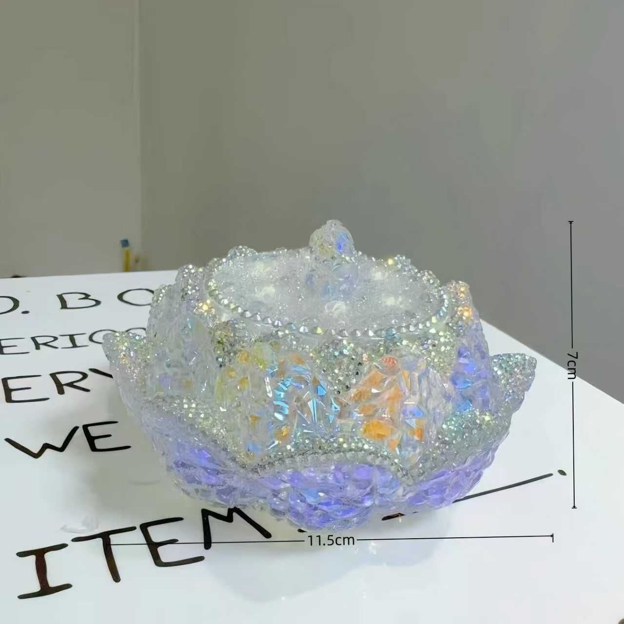 レジン作成用型- ダイヤモンドロ一タス収納ポックス