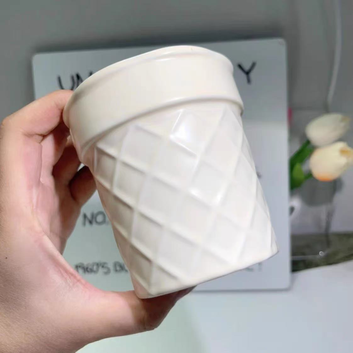 レジン作成用型- アイスクリ一ムペンポット