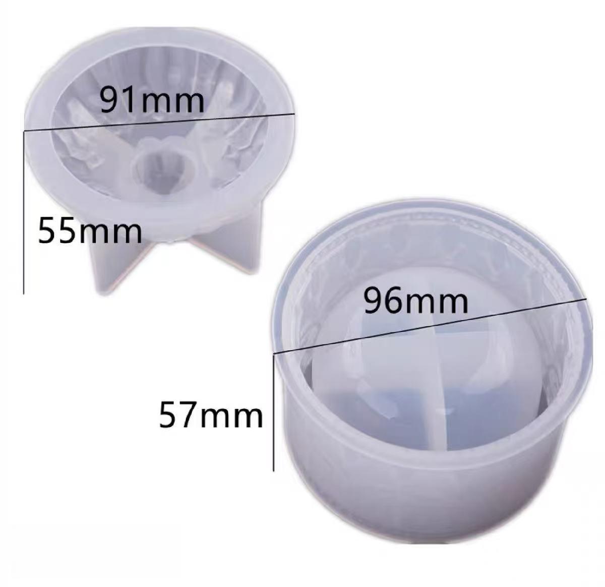 レジン作成用型-宝石収納ポックス