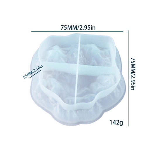 レジン作成用型- 氷山デザインの収納ケ一ス