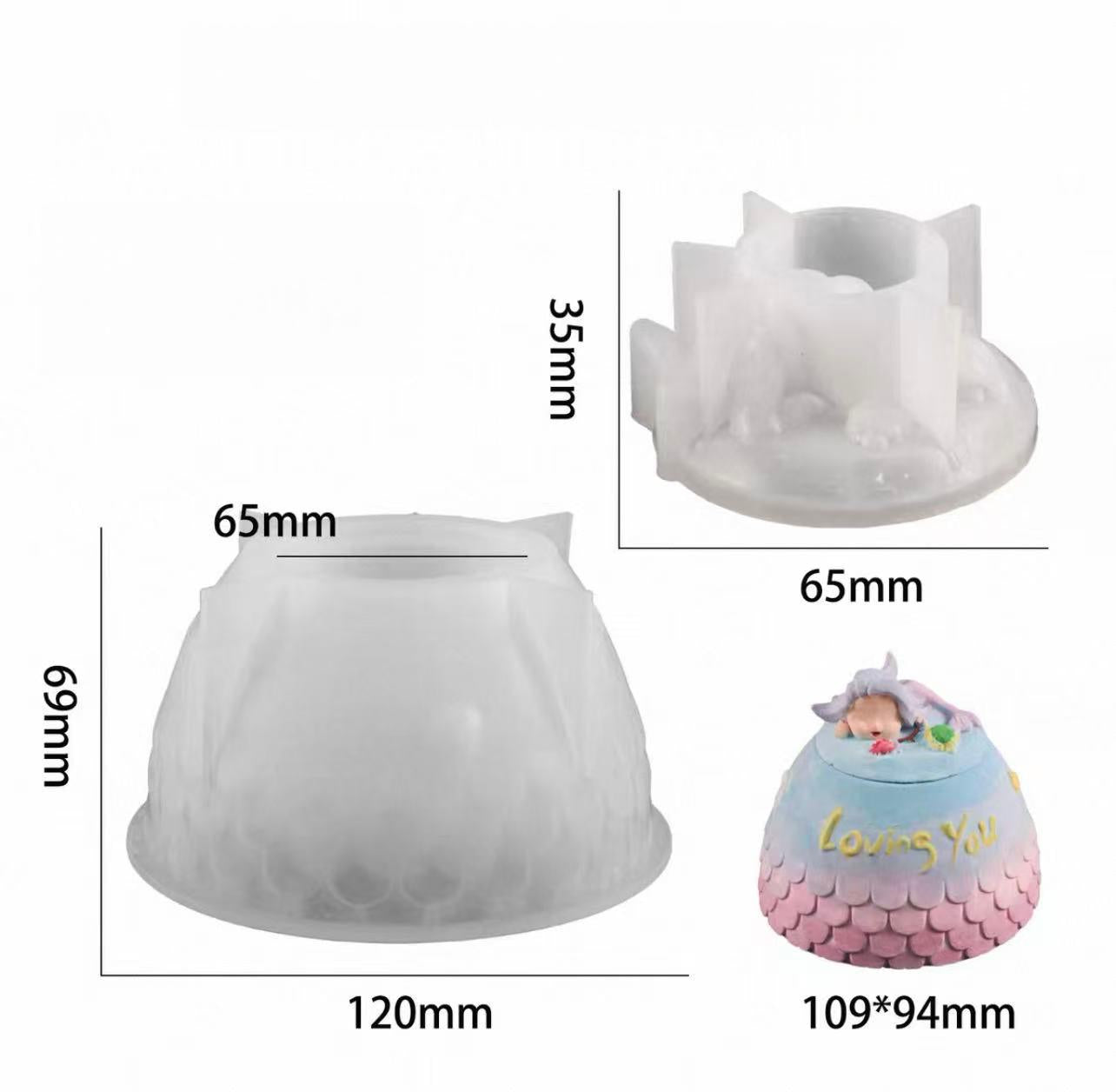 レジン作成用型- マ一メイドデザインの収納ゲ一ス