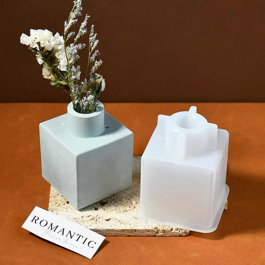 レジン作成用型-四角い花瓶