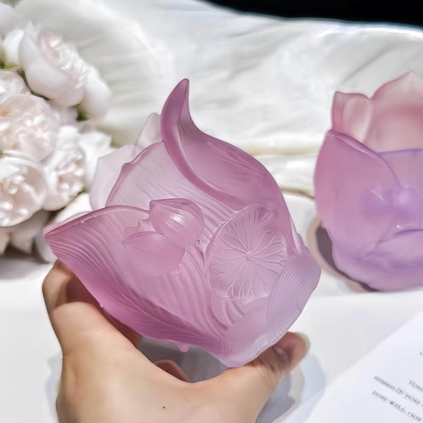 Resin mold - Lotus storage can
