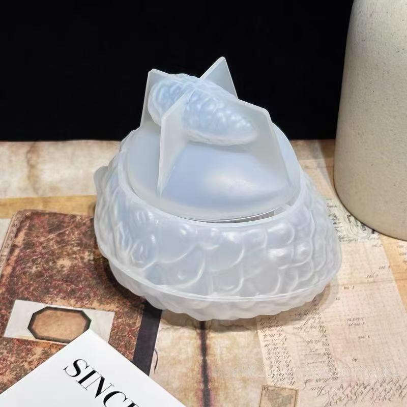 Resin mold - Pine cone storage can