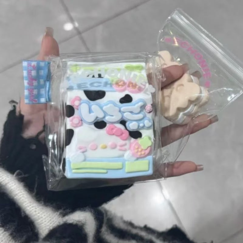 Squeezed Milk Carton