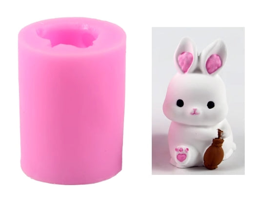 Resin mold - 3D rabbit