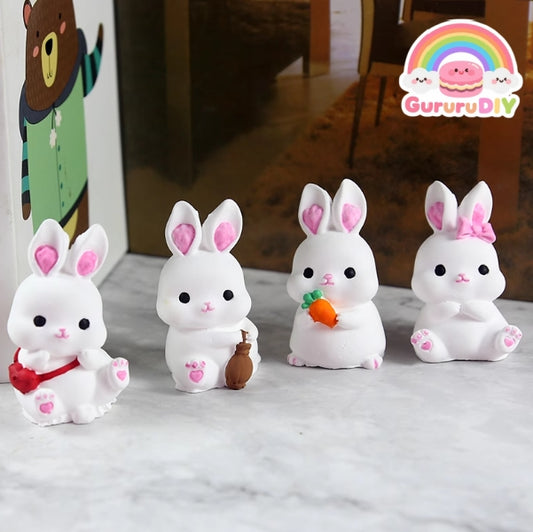 Resin mold - 3D rabbit