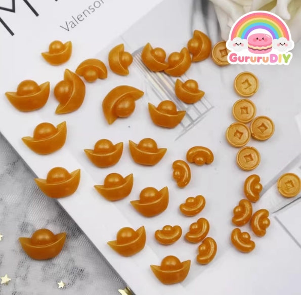 Resin making mold Mini copper coin - Mini Genpo