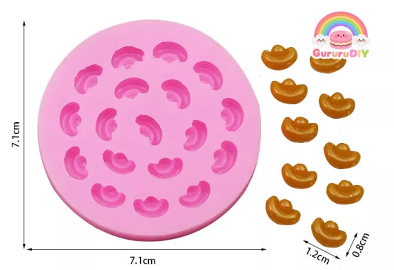 Resin making mold Mini copper coin - Mini Genpo