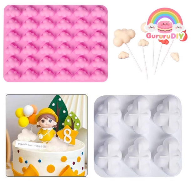 Resin making mold - Cloud Pudding