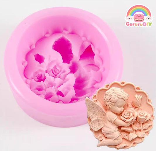 Squishy mold - Rose Angel