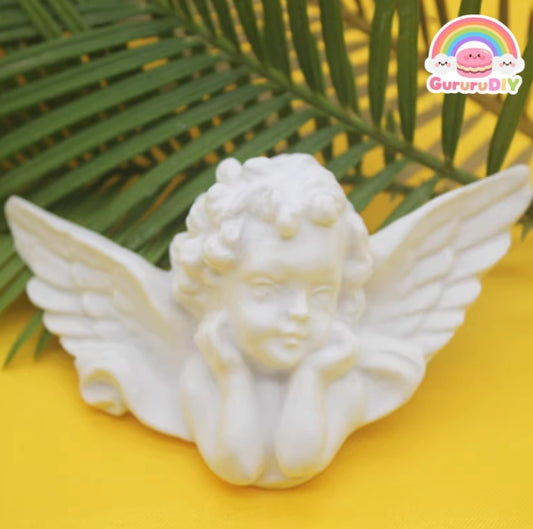 Squishy mold - Angel supporting a face
