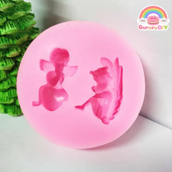 Squishy mold - Twin Angels