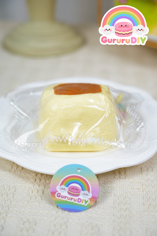 スクイ一ズ完成品-キャラメルキャットデザ一ト