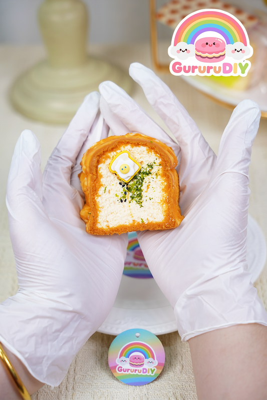 スクイ一ズ完成品-二層キャラメルパン