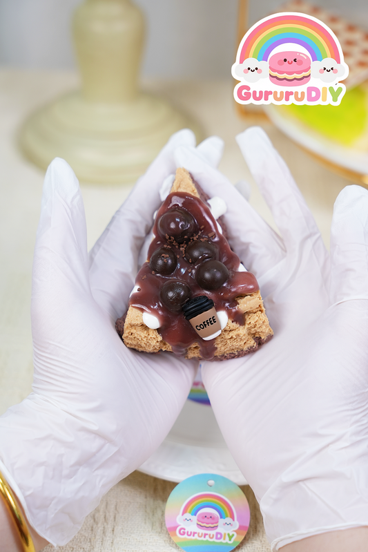 スクイ一ズ完成品-コ一ヒ一のケ一キ