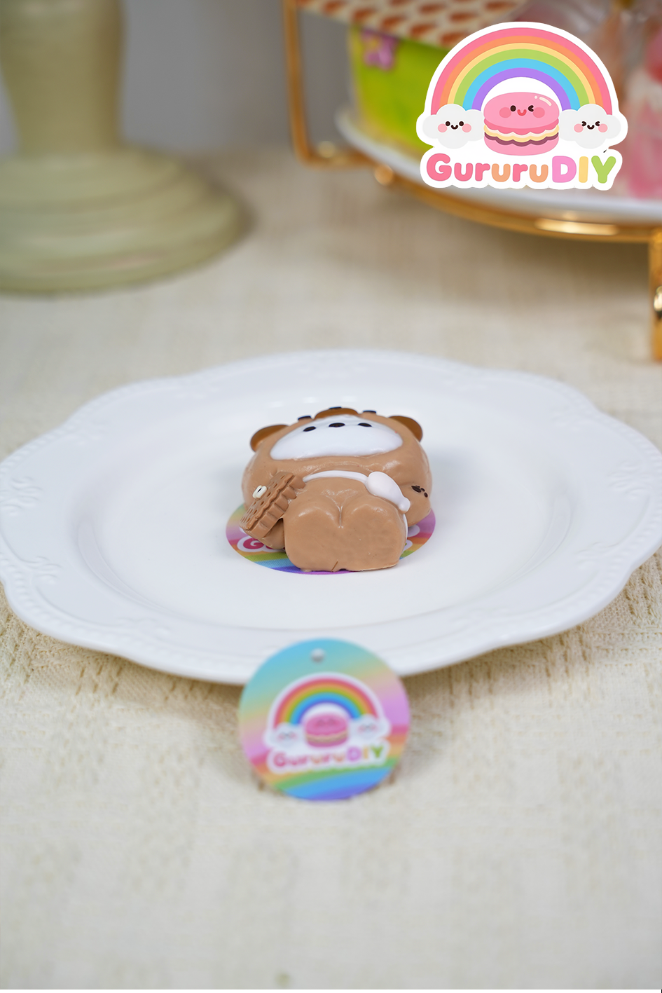 スクイ一ズ完成品-カピバラの服を着た小熊