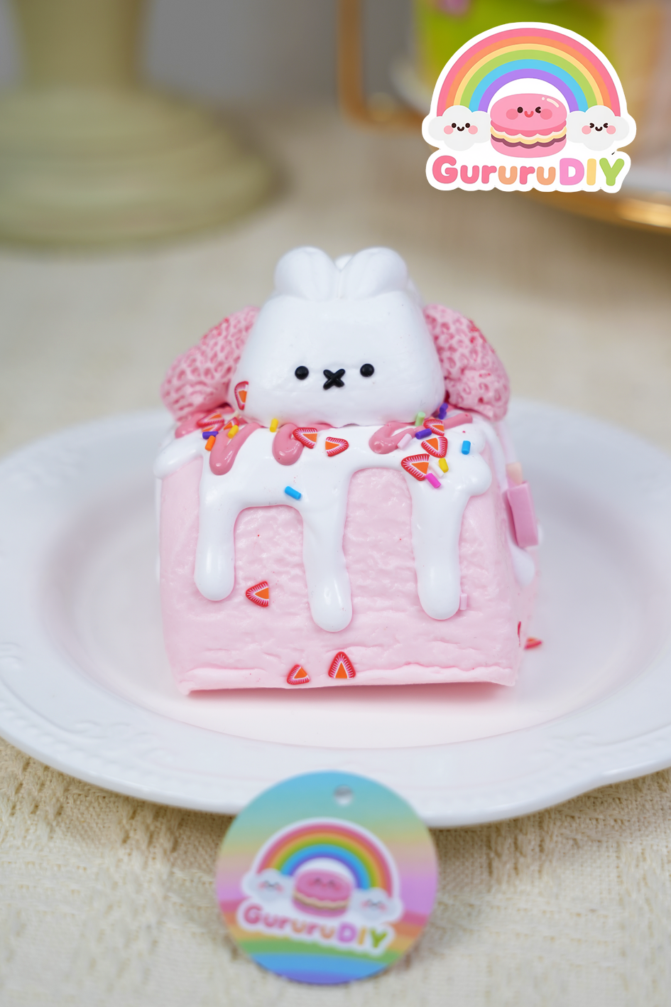 スクイ一ズ完成品-ミッフイ一の莓ケ一キ