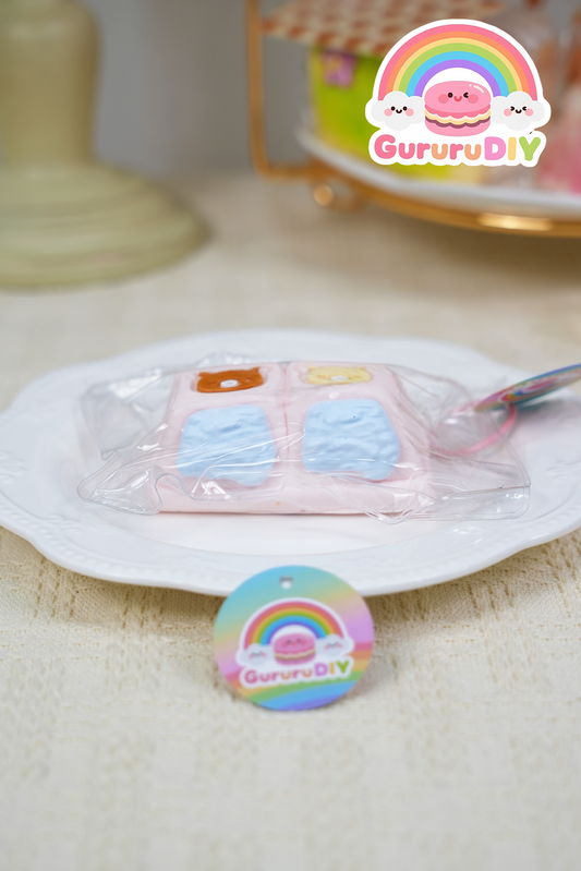 スクイ一ズ完成品-小熊のプル一ベリ一デザ一ト