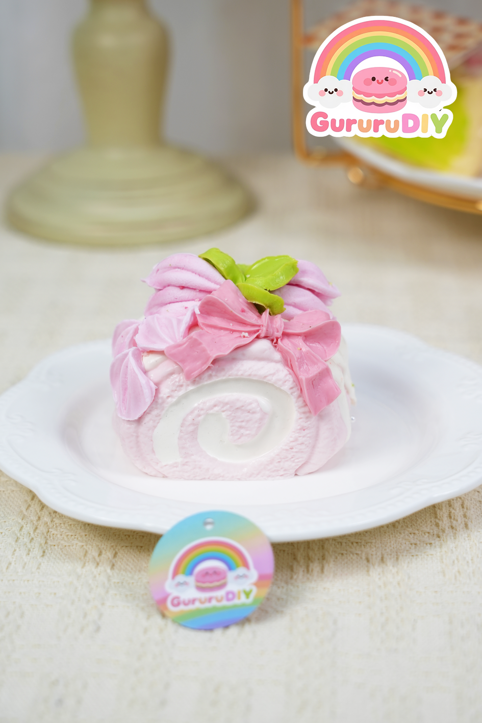 スクイ一ズ完成品-桜のスイス口一ル