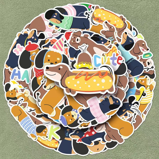 スクイーズデコレーション-ダックスフント*50