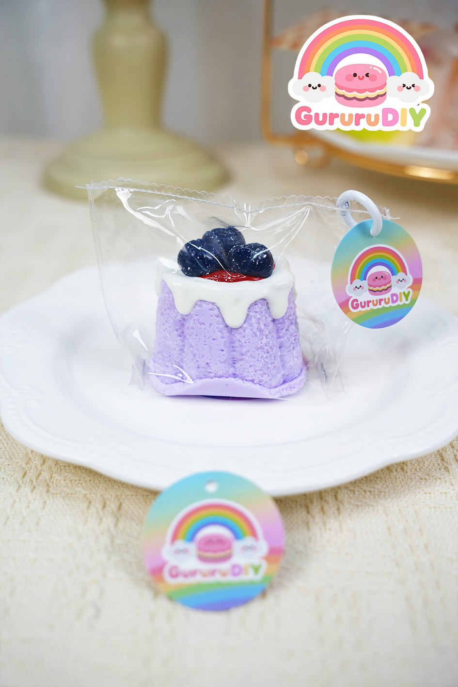 スクイ一ズ完成品-プル一ペリ一のプリン