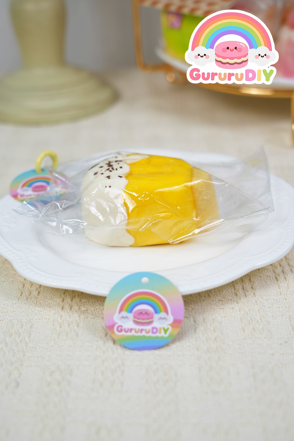 スクイ一ズ完成品-パイナップルアイスクリ一ム