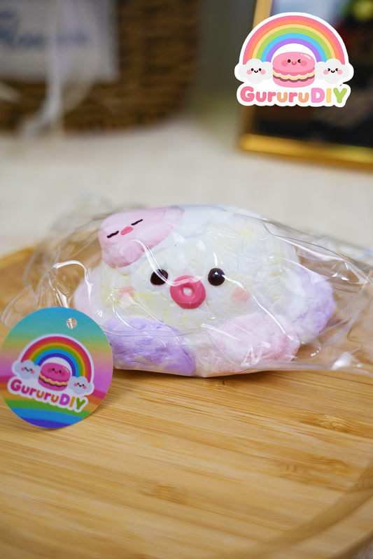 スクイ一ズ完成品-帽子をかぶったたこ