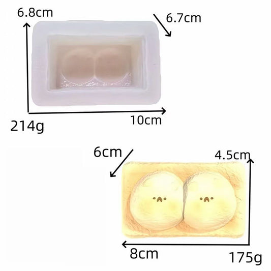 スクイ一ズ作成用型-長食パン ねずみ