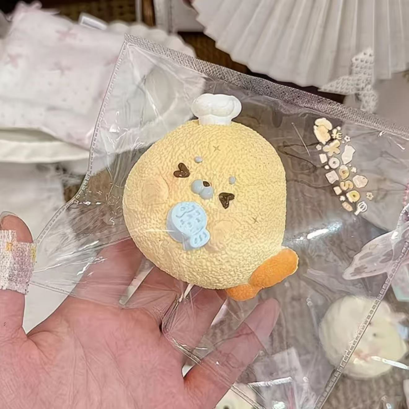 スクイ一ズ作成用型-アザラシエビフライサクサク