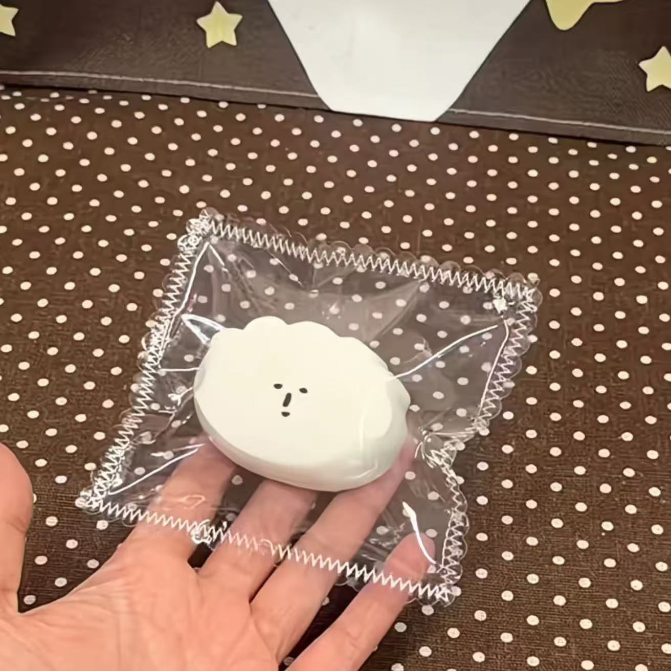 スクイ一ズ作成用型-ぺちゃんこ餃子